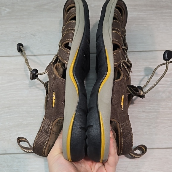 Keen Mens Whisper Outdoor Hiking Fisherman Sandals shoes sz 8.5 main image 9